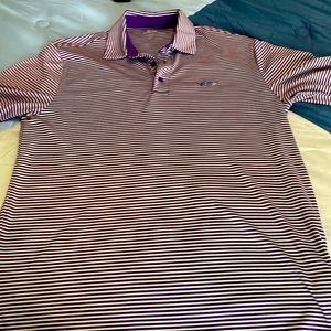 Izod golf polo medium purple